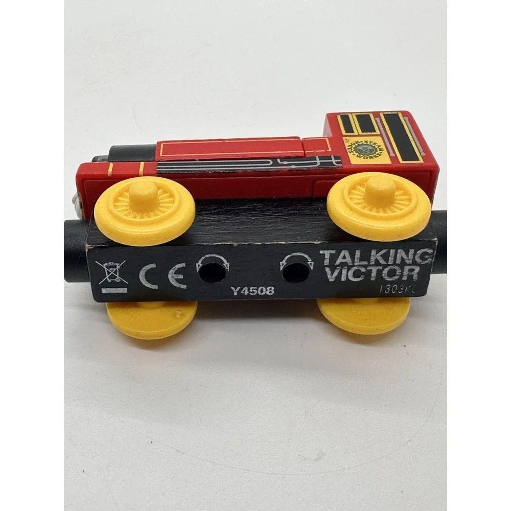 Talking Victor Wooden Train Engine Lights Up Learning Curve Thomas‎ & Friends